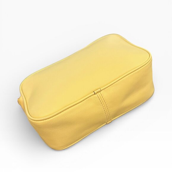 Marc Jacobs Flash Leather Shoulder Bag Lemon - Picture 4 of 14